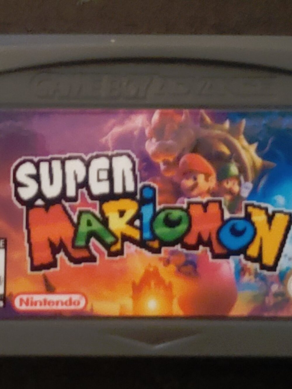 Super MarioMon Pokemon GBA ROM Hack Game Gameboy Advance